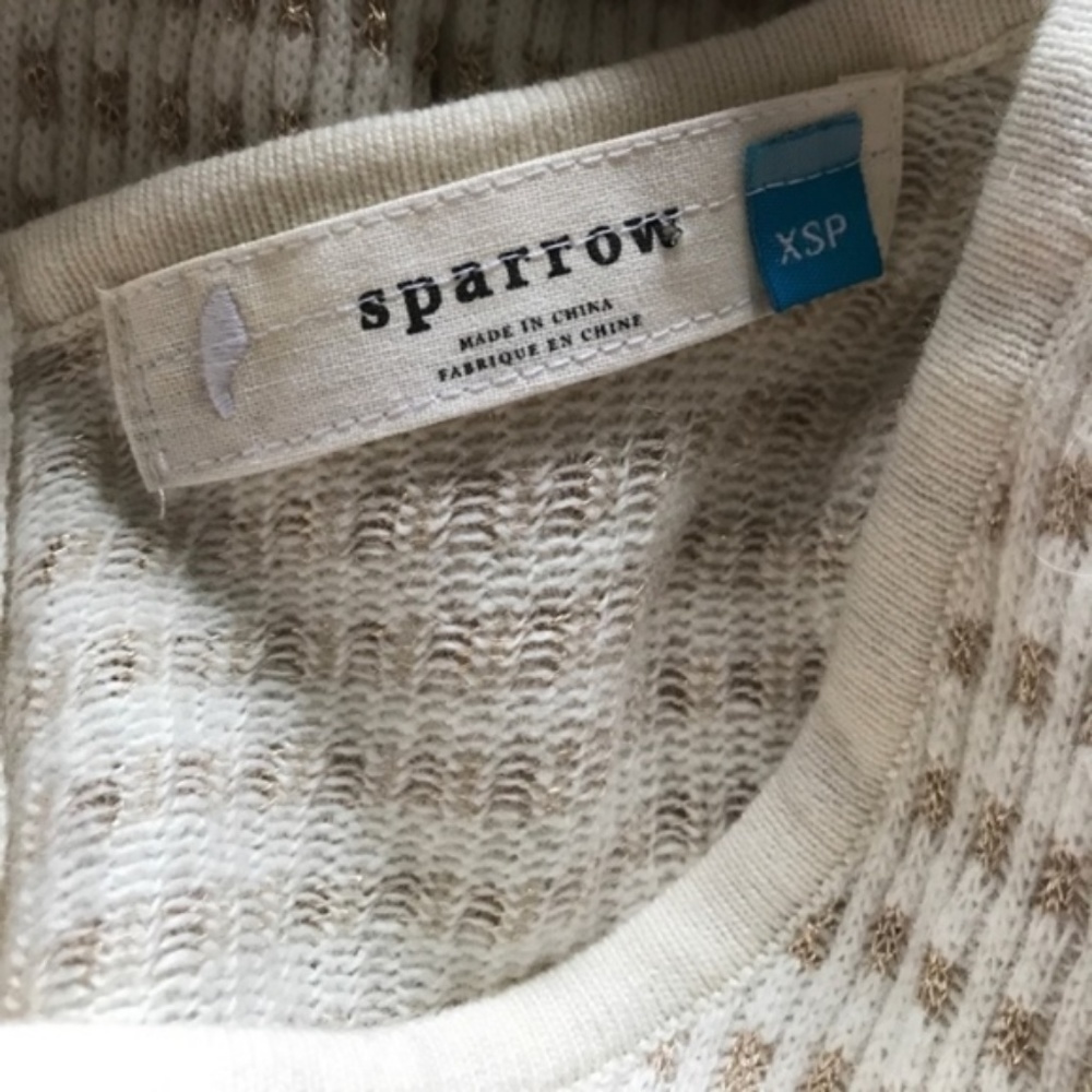 Anthropologie Gilt Grid Sweater Dress Sparrow Knit - Picture 6 of 8